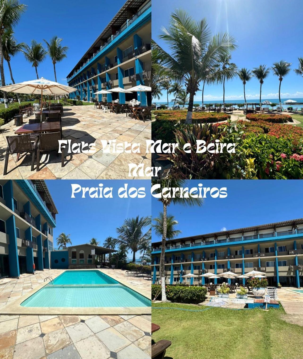 Flats Vista Mar E Frente Mar Na Praia Dos Carneiros Εξωτερικό φωτογραφία